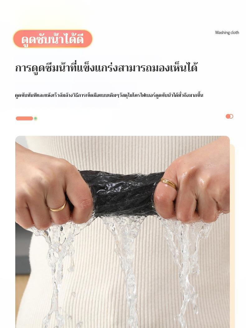 ส่งเร็วร้านไทยผ้าเช็ดทำความสะอาดวาฟเฟิล สำหรับร้านกาแฟและชานม บาร์ ครัวเรือน ผ้าเช็ดจาน ผ้าเช็ดแก้ว(มี 3 สี)