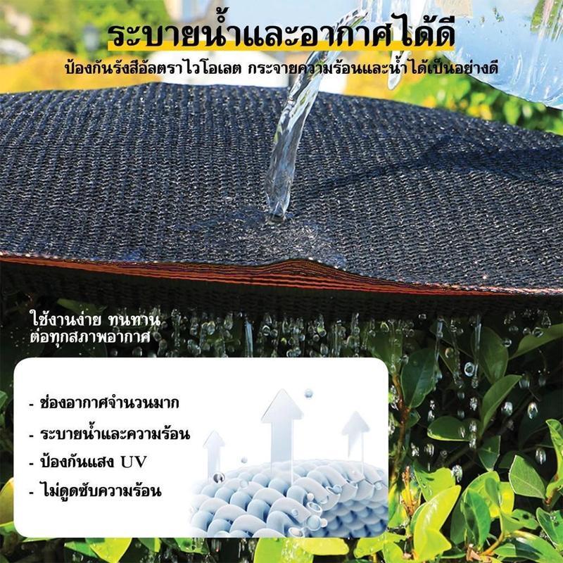 ผ้าใบกันแดด สแลนกันแดด ผ้าบังแดด อัตราการแรเงา 99% แข็งแรง ทนแดดฝน กันยูวี ผ้าใบกันแดดติดตั้งง่าย สการเกษตร เพิ่มความหนาและเข้มข้น เชิงพาณิชย์ กันแดดรถยนต์
