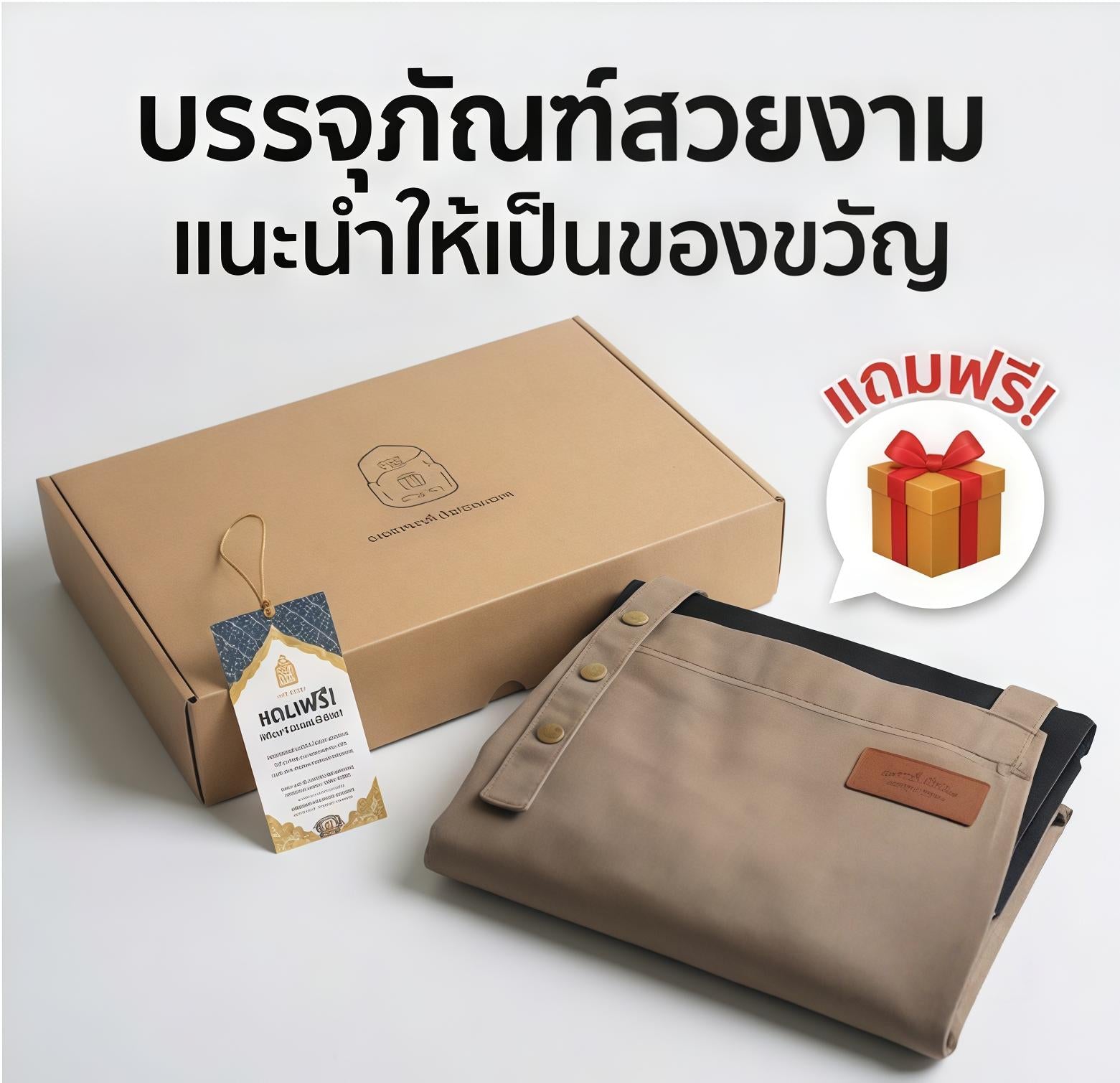 ผ้ากันเปื้อน Minimalist สุดชิค เนื้อผ้าพรีเมียม สัมผัสนุ่มทนทาน งานเนี๊ยบ เพิ่มความมินิมอลให้ห้องครัวคุณ