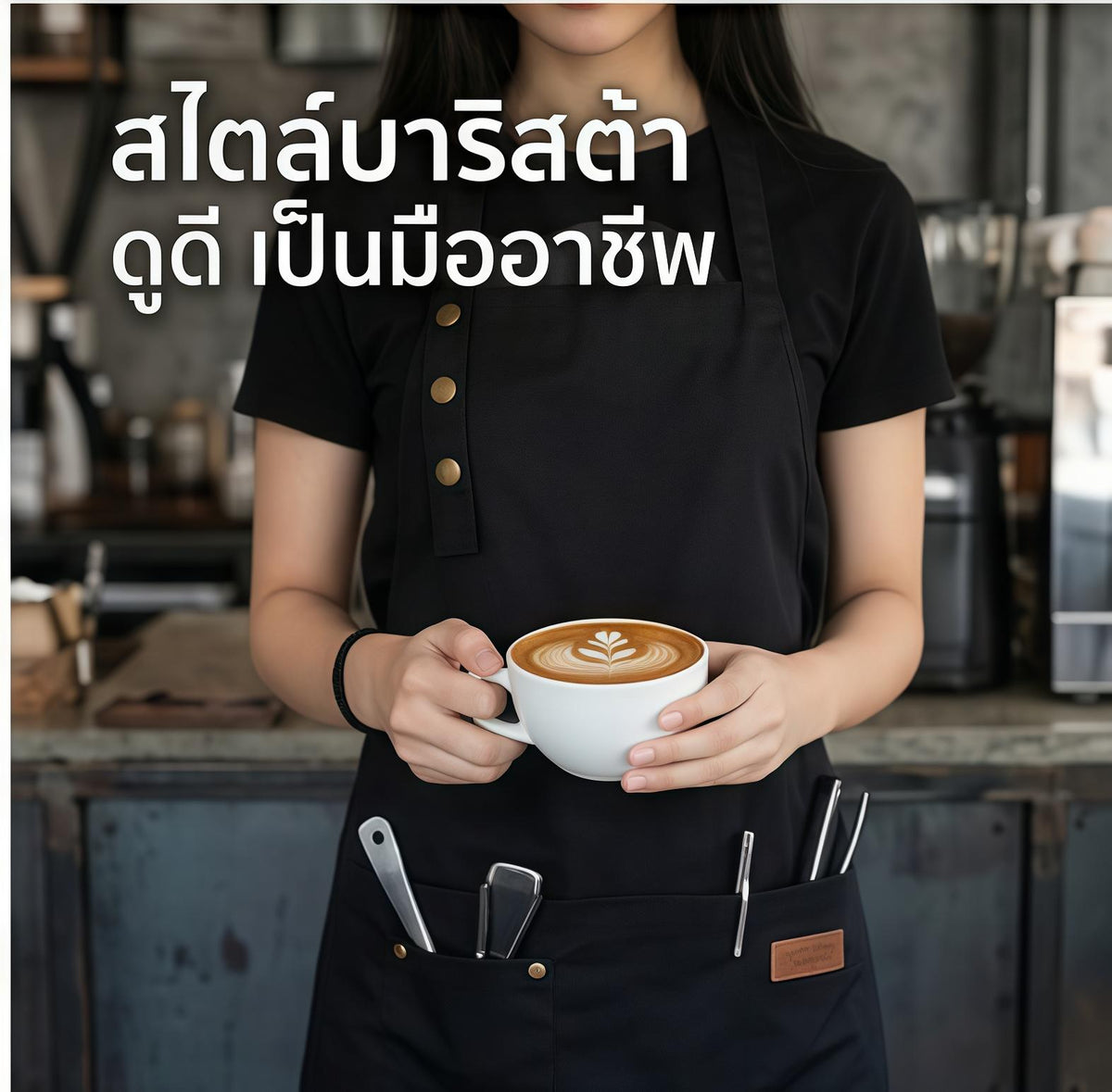 ผ้ากันเปื้อน Minimalist สุดชิค เนื้อผ้าพรีเมียม สัมผัสนุ่มทนทาน งานเนี๊ยบ เพิ่มความมินิมอลให้ห้องครัวคุณ