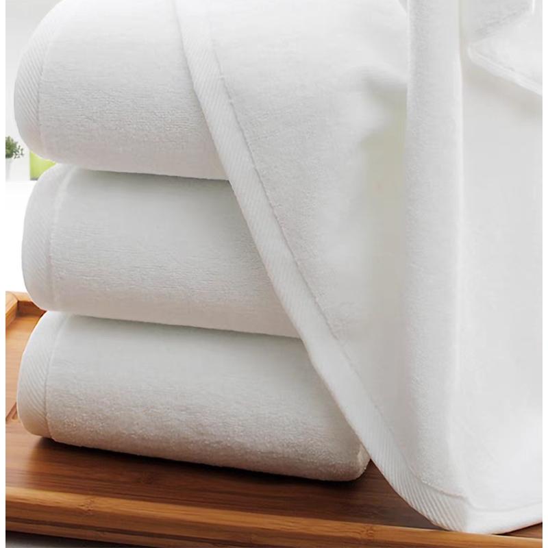 ผ้าเช็ดตัว เกรดโรงแรม ผ้าขนหนู ขนาดใหญ่พิเศษ ขนาด 27x55 นิ้ว/ 30x60 นิ้ว Cotton 100% วัสดุหนาและนุ่ม